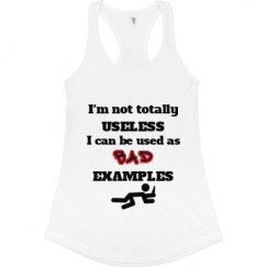 Ladies Slim Fit Racerback Tank Top