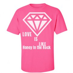 Unisex Ultra Cotton Safety Neon Crewneck Tee