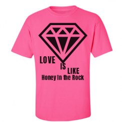 Unisex Ultra Cotton Safety Neon Crewneck Tee