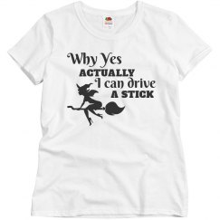 Witch Can Drive Stick