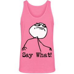 Unisex Jersey Neon Tank Top
