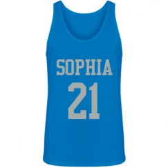 Unisex Jersey Neon Tank Top