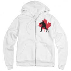 Unisex Fleece Full Zip Midweight Hoodie