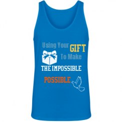 Unisex Jersey Neon Tank Top