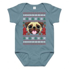 Pug Christmas Onesies