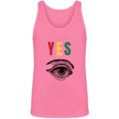 Unisex Jersey Neon Tank Top
