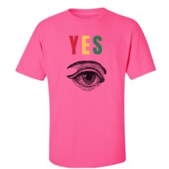 Unisex Ultra Cotton Safety Neon Crewneck Tee
