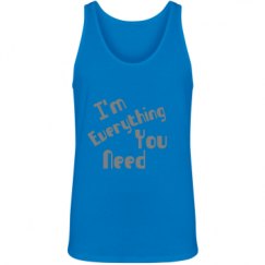 Unisex Jersey Neon Tank Top