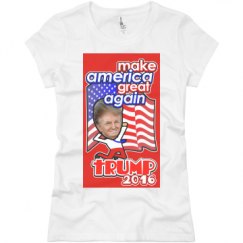 Ladies Slim Fit Basic Promo Jersey Tee