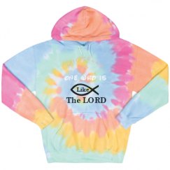 Unisex Tie-Dye Fleece Hoodie
