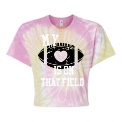 Women's Tie Dye Crop Top Tee