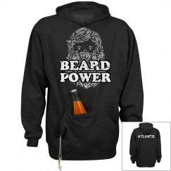 "Beard Power" Heavyweight Hoodie