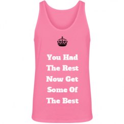 Unisex Jersey Neon Tank Top