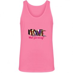 Unisex Jersey Neon Tank Top