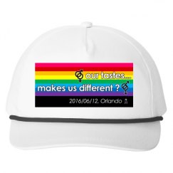 Snapback Five-Panel Rope Hat