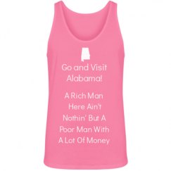 Unisex Jersey Neon Tank Top