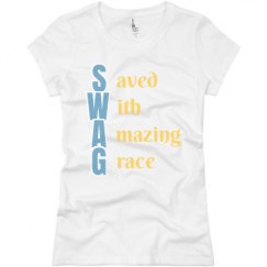 Ladies Slim Fit Basic Promo Jersey Tee