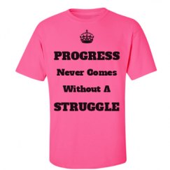 Unisex Ultra Cotton Safety Neon Crewneck Tee