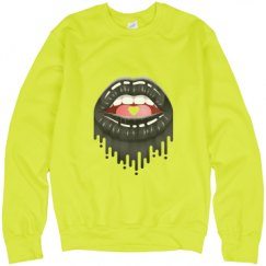 Unisex Neon Crewneck Sweatshirt