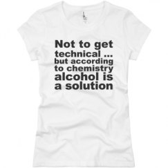 Ladies Slim Fit Basic Promo Jersey Tee