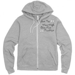 Unisex Fleece Full Zip Midweight Hoodie