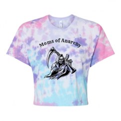 Women's Tie Dye Crop Top Tee