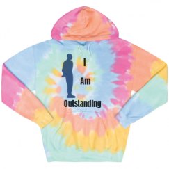Unisex Tie-Dye Fleece Hoodie