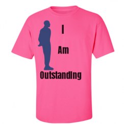 Unisex Ultra Cotton Safety Neon Crewneck Tee