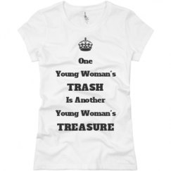 Ladies Slim Fit Basic Promo Jersey Tee