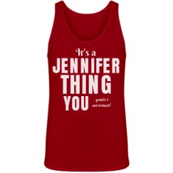 Unisex Jersey Tank Top