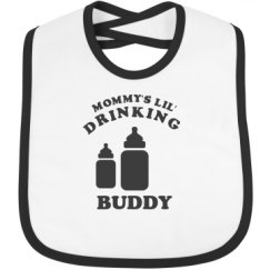 Infant Contrast Trim Bib