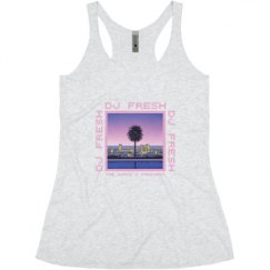 Ladies Slim Fit Super Soft Racerback Triblend Tank
