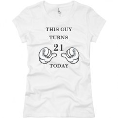 Ladies Slim Fit Basic Promo Jersey Tee