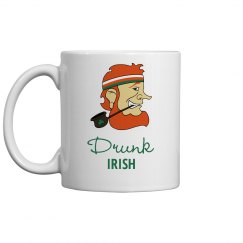 Drunk Irish St Patricks Drinkware