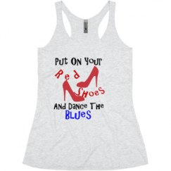 Ladies Slim Fit Super Soft Racerback Triblend Tank