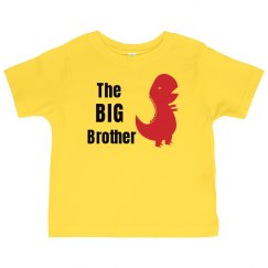 Big Brother Dinosaur Shirt for Kids