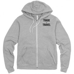 Unisex Fleece Full Zip Midweight Hoodie