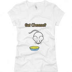 Ladies Slim Fit Basic Promo Jersey Tee