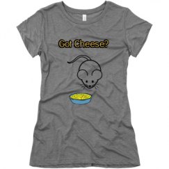 Ladies Slim Fit Super Soft Triblend Tee