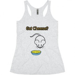 Ladies Slim Fit Super Soft Racerback Triblend Tank