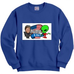 Unisex Film and Foil Crewneck Sweatshirt