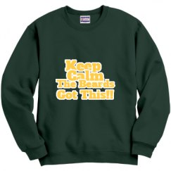 Unisex Film and Foil Crewneck Sweatshirt