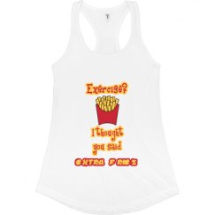 Ladies Slim Fit Racerback Tank Top