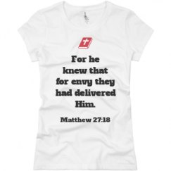 Ladies Slim Fit Basic Promo Jersey Tee