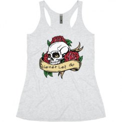 Ladies Slim Fit Super Soft Racerback Triblend Tank