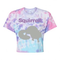 Women's Tie Dye Crop Top Tee