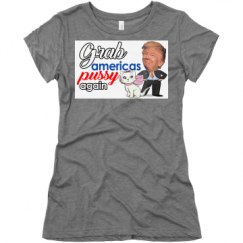 Ladies Slim Fit Super Soft Triblend Tee