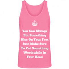 Unisex Jersey Neon Tank Top