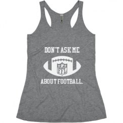 Ladies Slim Fit Super Soft Racerback Triblend Tank