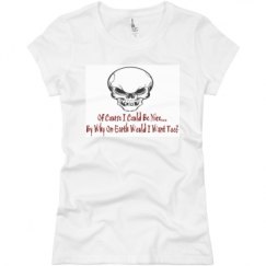 Ladies Slim Fit Basic Promo Jersey Tee